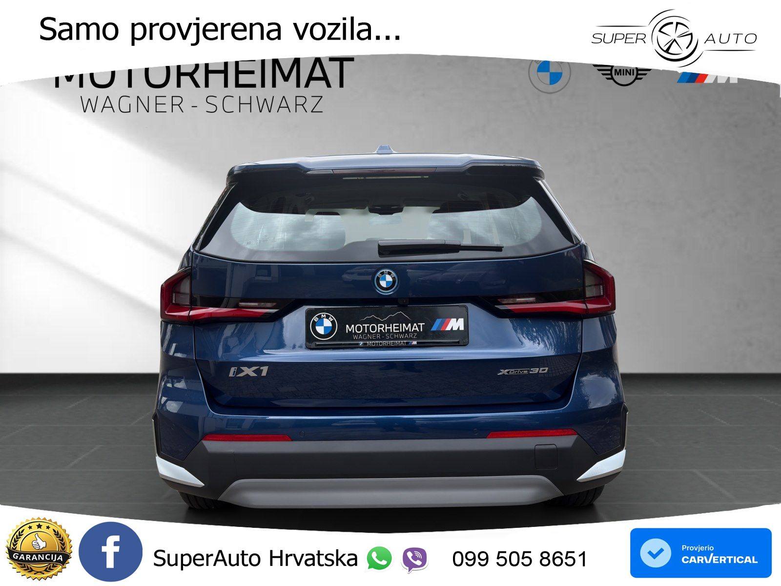 BMW iX1 68 kWh (313 KS) xDrive30