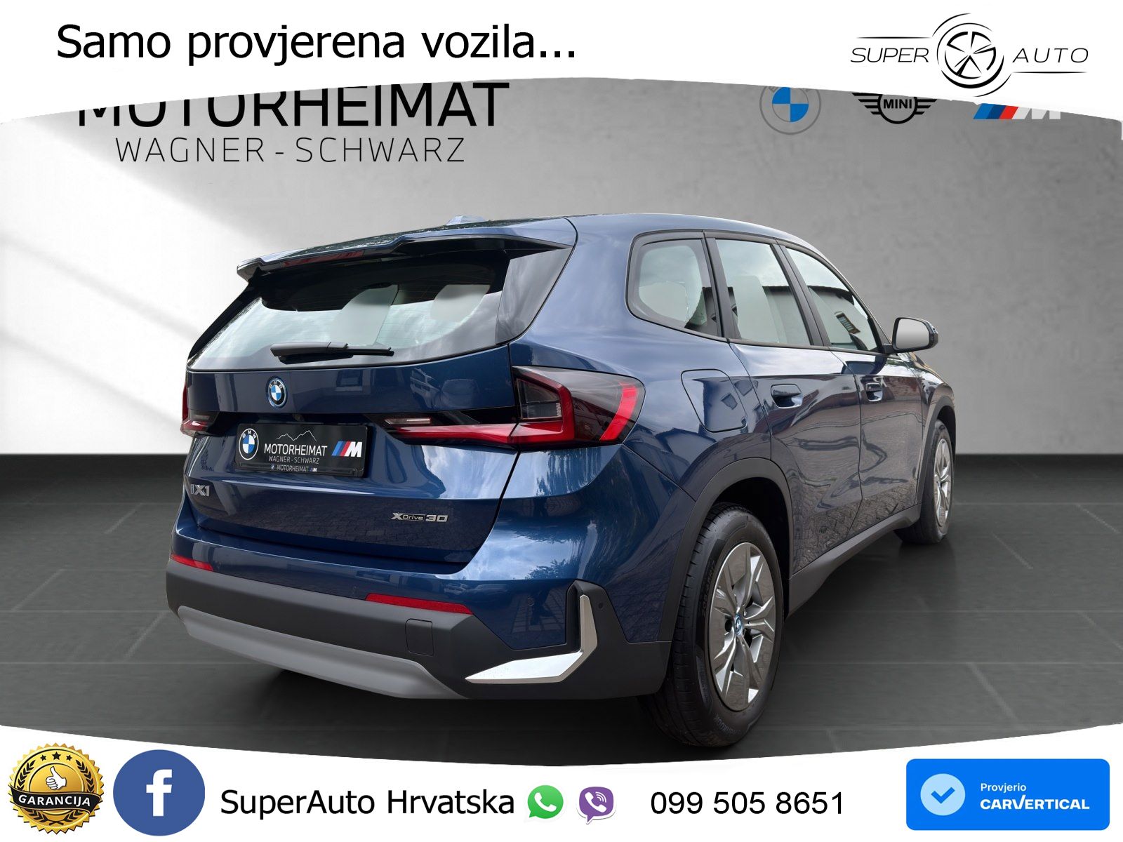 BMW iX1 68 kWh (313 KS) xDrive30
