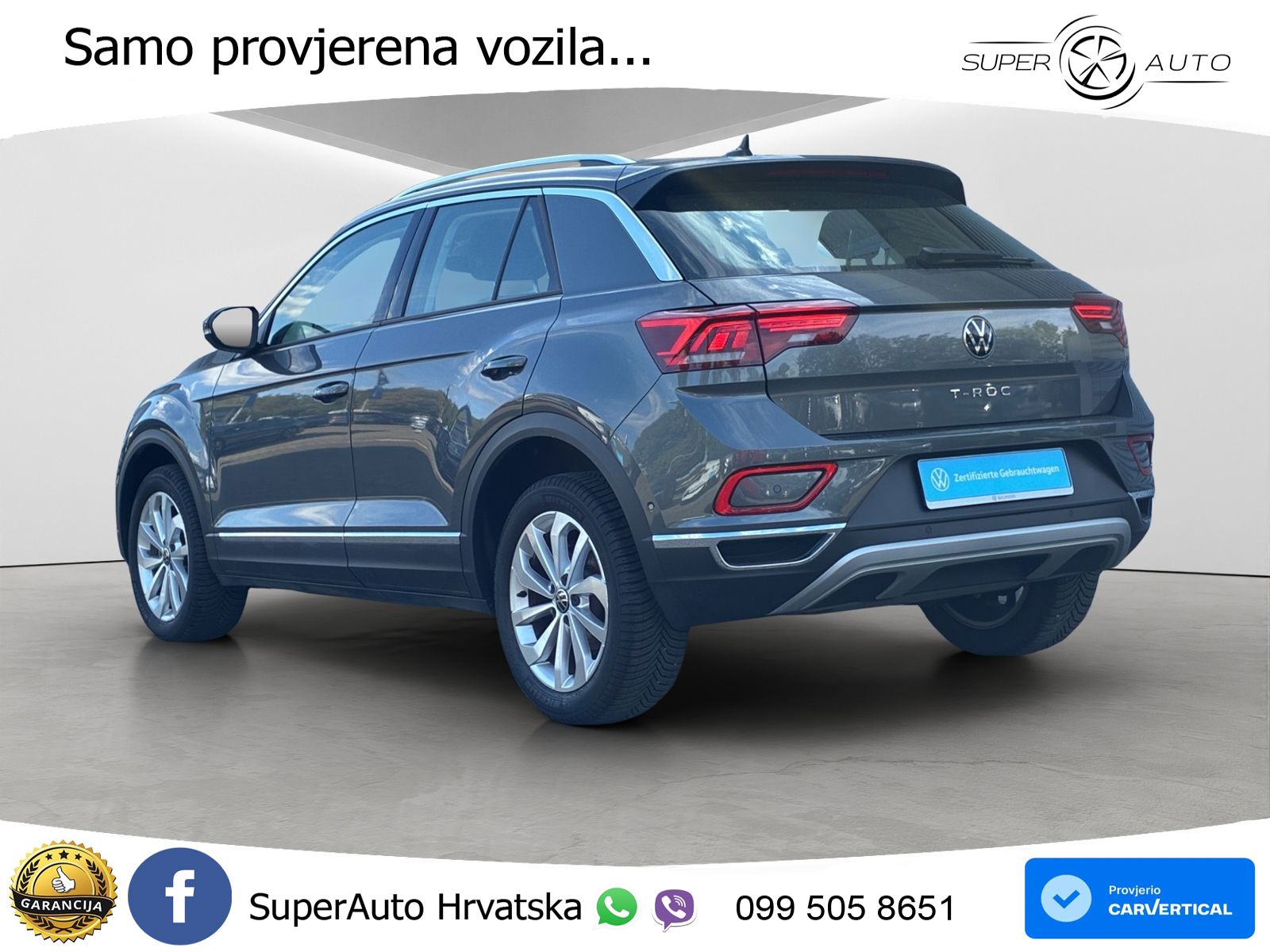 Volkswagen T-Roc I 1.5 TSI (150 KS) DSG LED+GR SJED+ACC