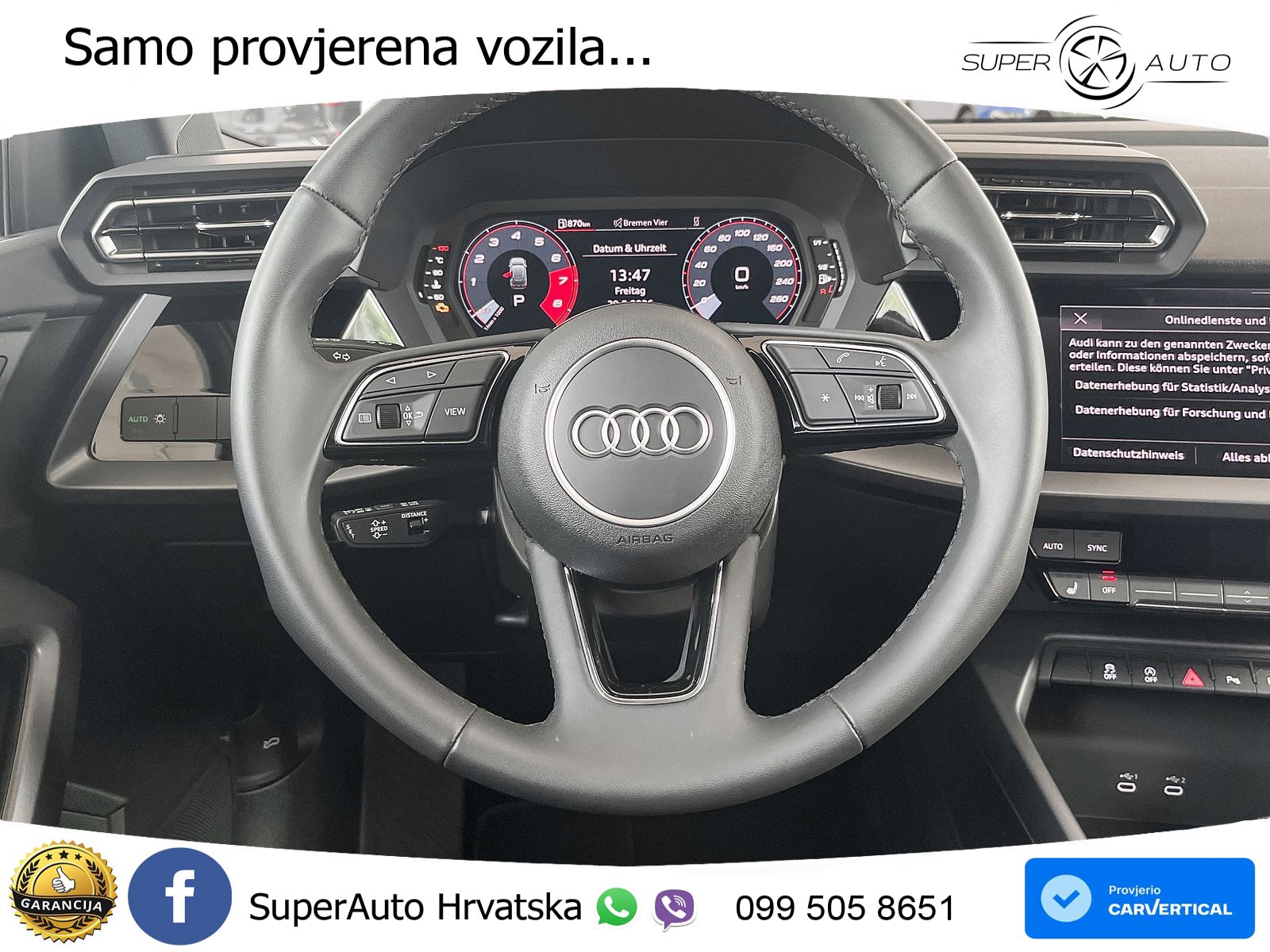 Audi A3 Sportback 30 TFSI (116 KS) Mild Hybrid S tronic advanced