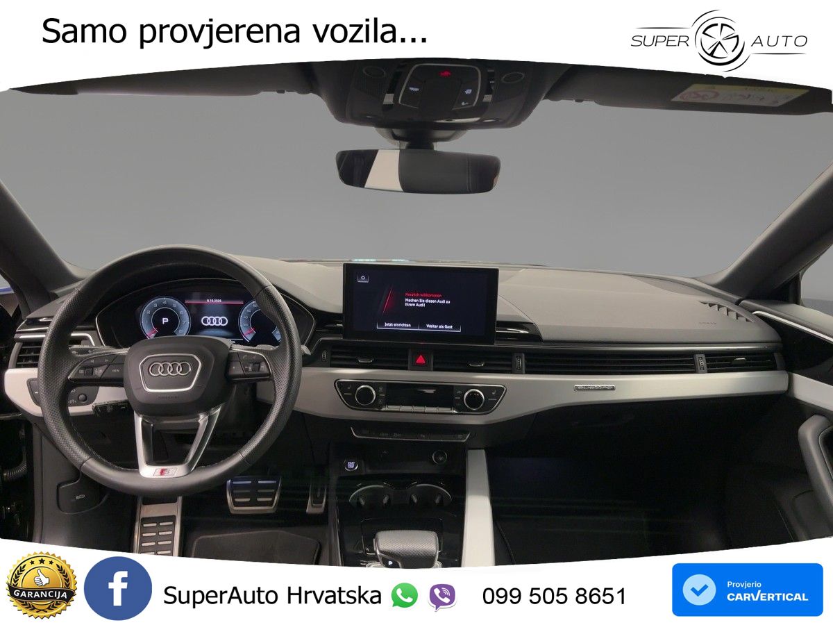 Audi A5 Sportback  40 TFSI (204 KS) quattro S tronic advanced MATRIX+GR SJED+KAM