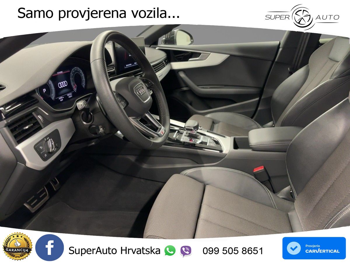 Audi A5 Sportback  40 TFSI (204 KS) quattro S tronic advanced MATRIX+GR SJED+KAM