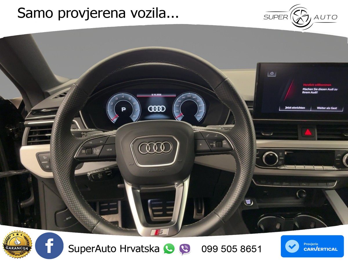 Audi A5 Sportback  40 TFSI (204 KS) quattro S tronic advanced MATRIX+GR SJED+KAM