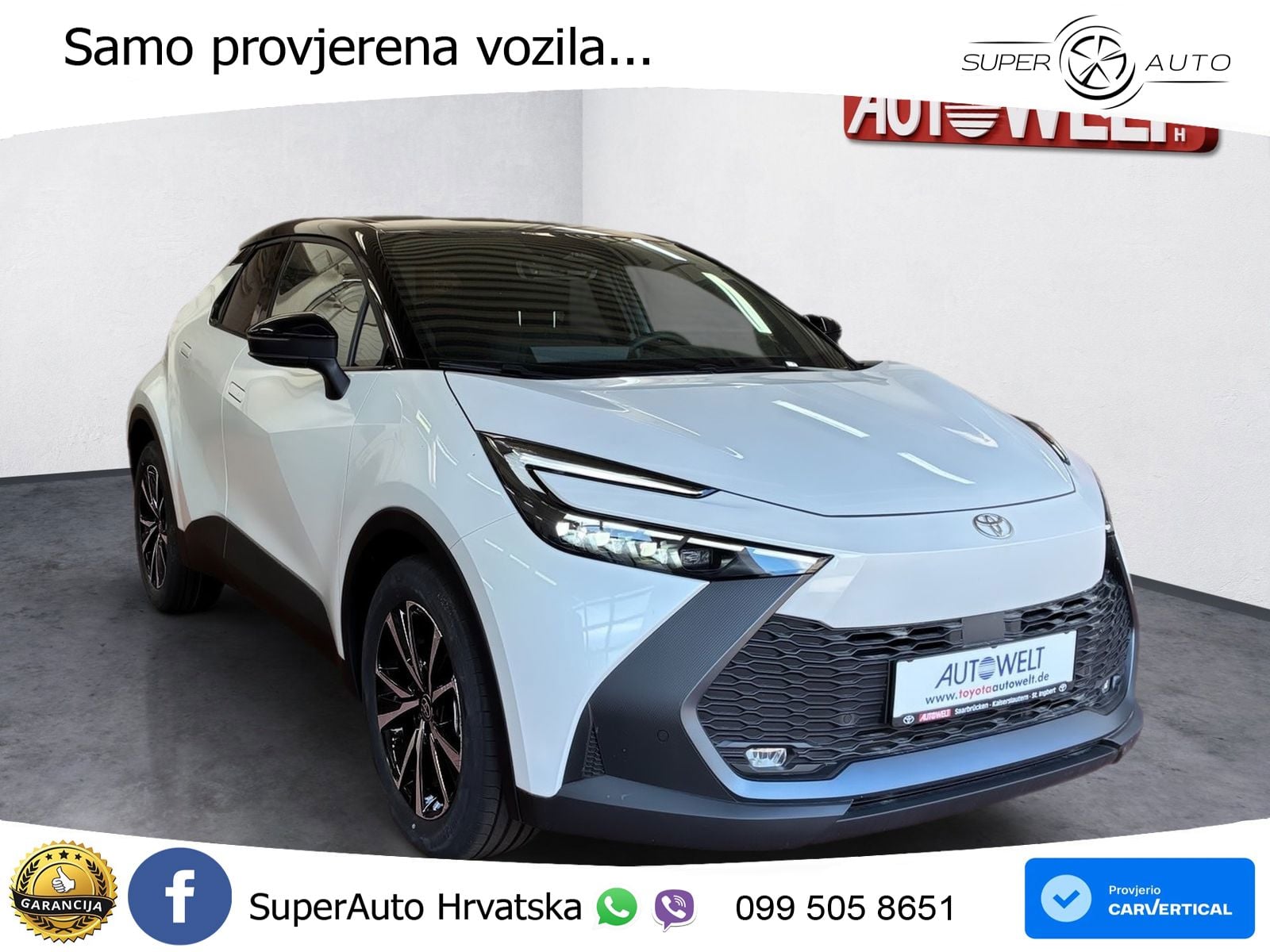 Toyota C-HR 1.8 (140 KS) Hybrid e-CVT Teamplayer LED+GR SJED+ACC