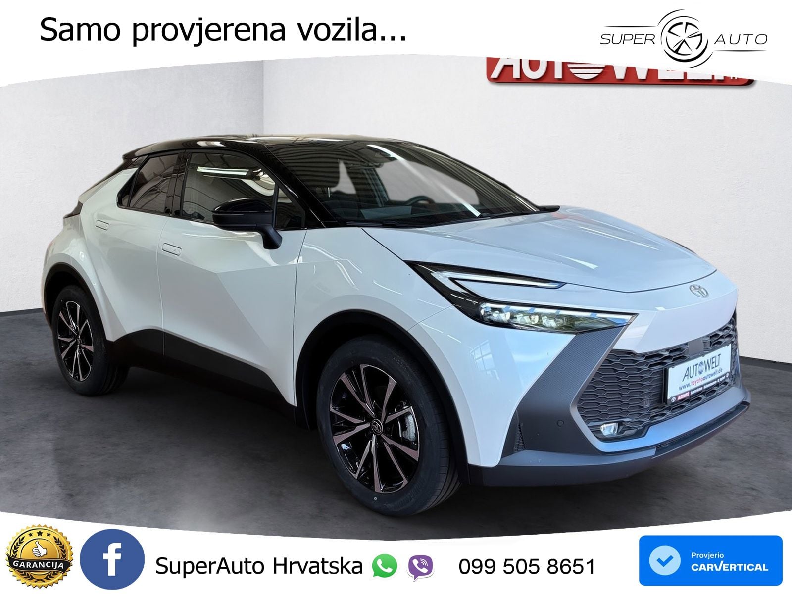 Toyota C-HR 1.8 (140 KS) Hybrid e-CVT Teamplayer LED+GR SJED+ACC