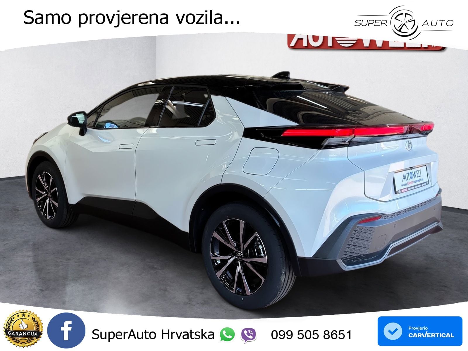 Toyota C-HR 1.8 (140 KS) Hybrid e-CVT Teamplayer LED+GR SJED+ACC