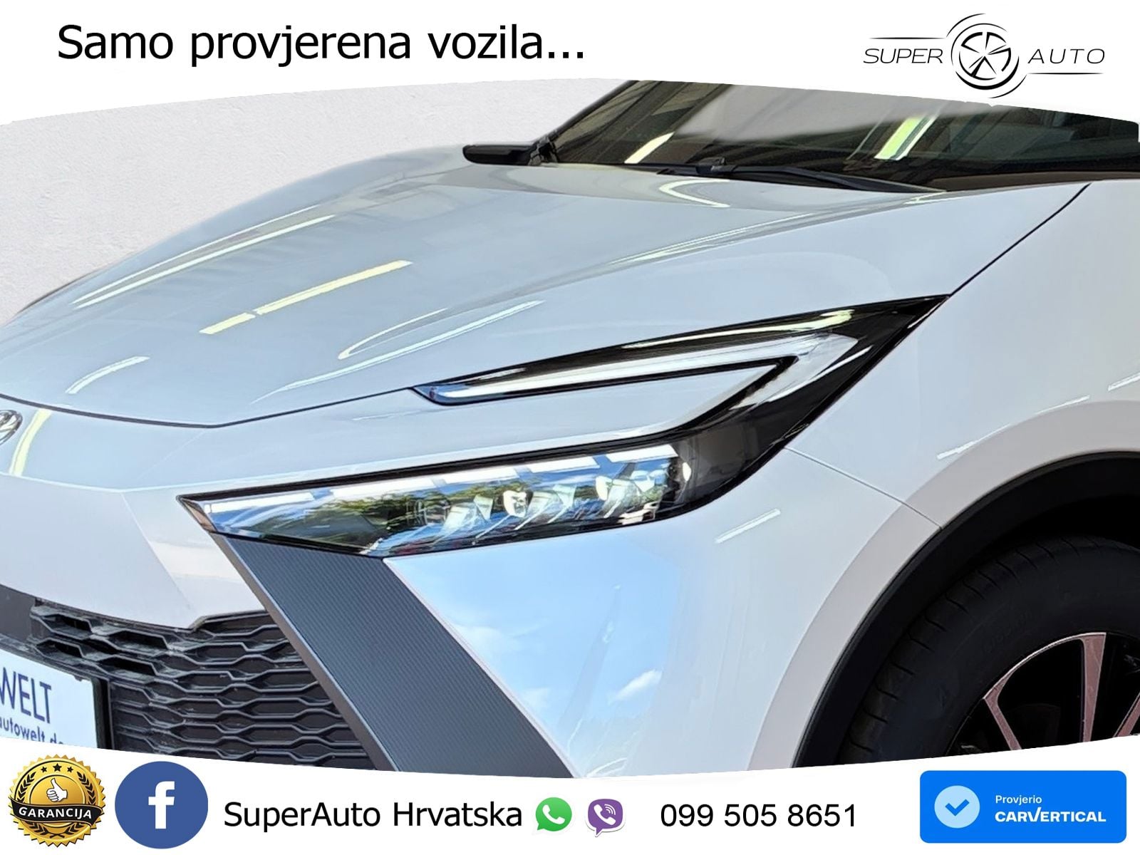 Toyota C-HR 1.8 (140 KS) Hybrid e-CVT Teamplayer LED+GR SJED+ACC