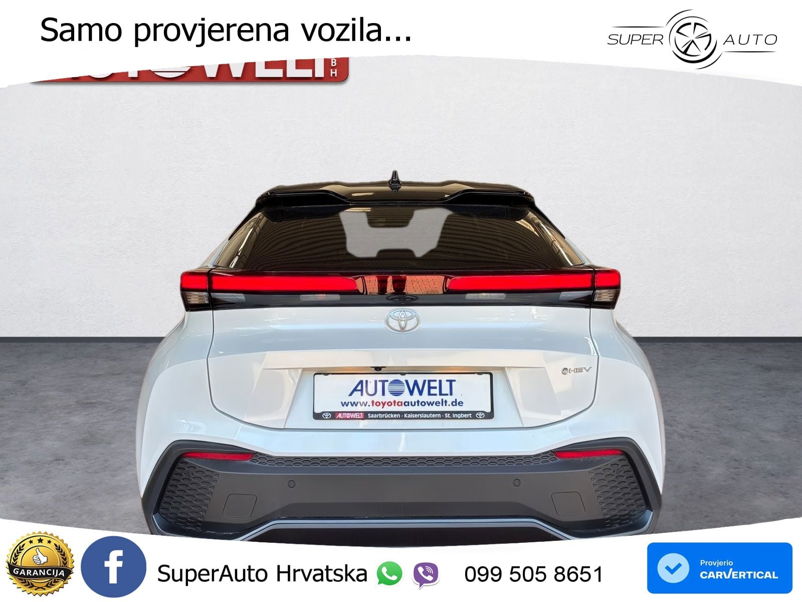 Toyota C-HR 1.8 (140 KS) Hybrid e-CVT Teamplayer LED+GR SJED+ACC