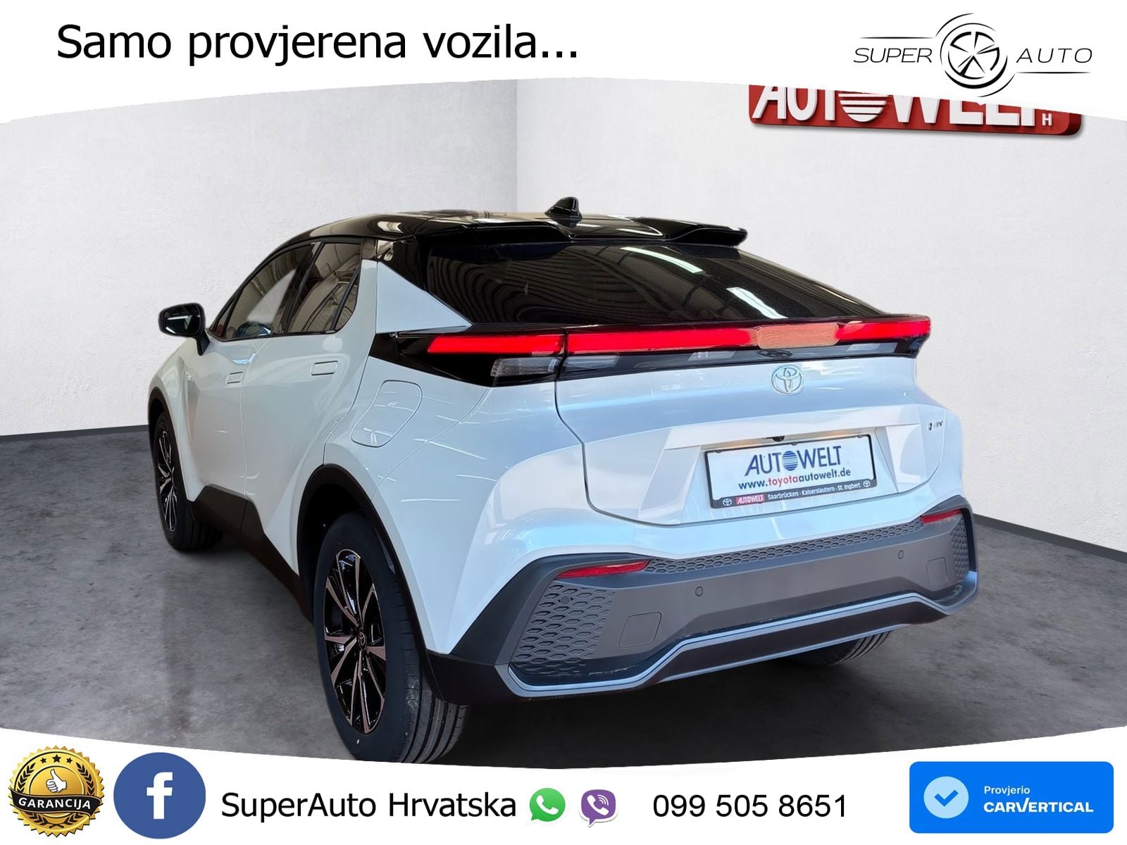 Toyota C-HR 1.8 (140 KS) Hybrid e-CVT Teamplayer LED+GR SJED+ACC