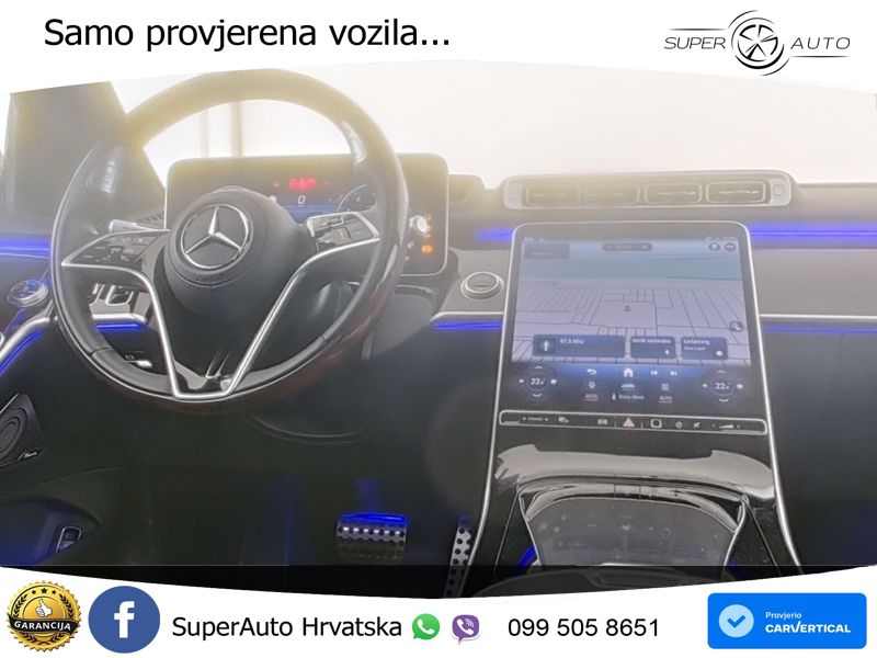 Mercedes S 500 (449 KS) EQ Boost 4MATIC 9G-TRONIC AMG ACC+HEAD+4xGR SJED+360+PANO