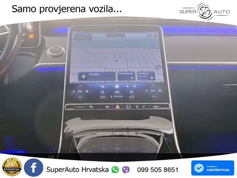 Mercedes S 500 (449 KS) EQ Boost 4MATIC 9G-TRONIC AMG ACC+HEAD+4xGR SJED+360+PANO
