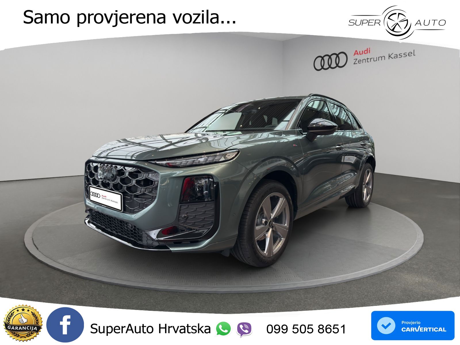 Audi Q3 1.5 TFSI (150 KS) S tronic S line LED+GR SJED+ACC