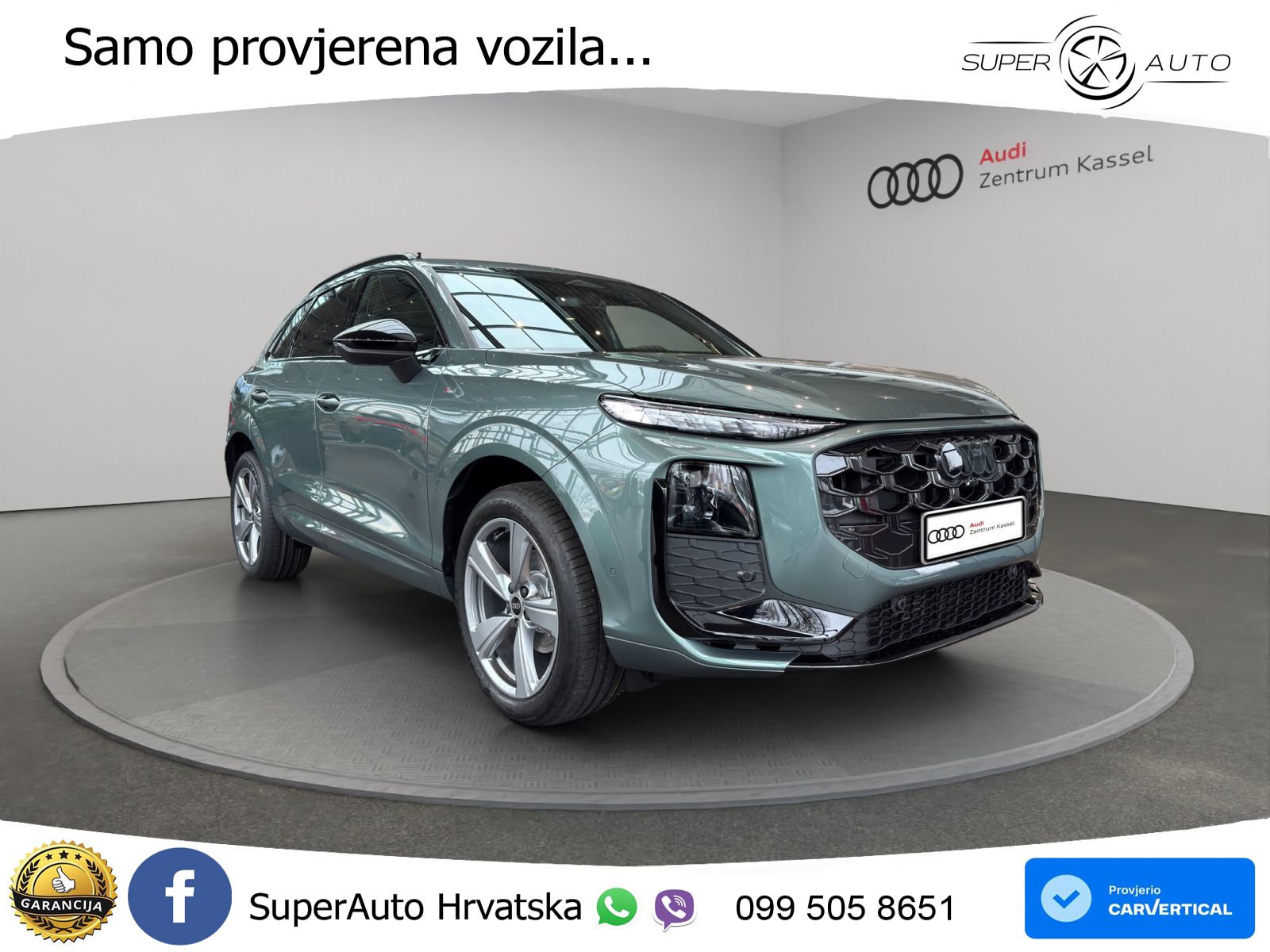 Audi Q3 1.5 TFSI (150 KS) S tronic S line LED+GR SJED+ACC