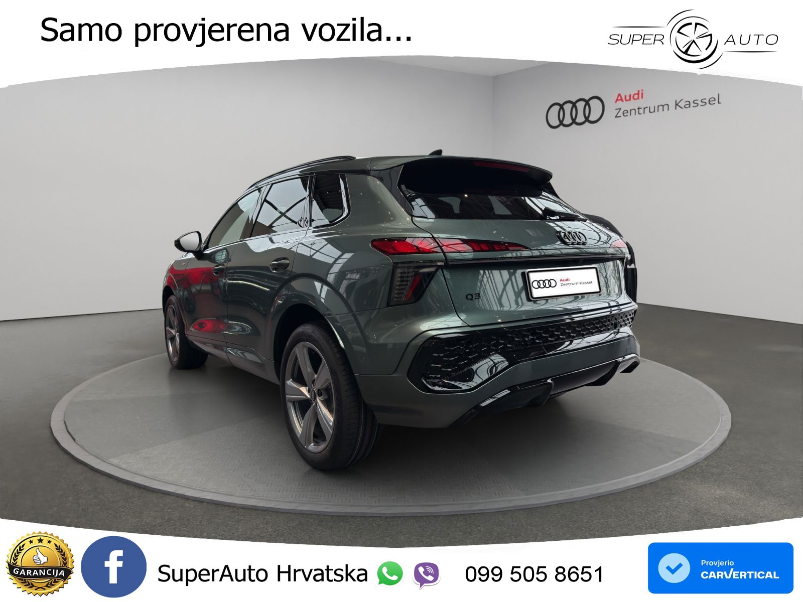 Audi Q3 1.5 TFSI (150 KS) S tronic S line LED+GR SJED+ACC