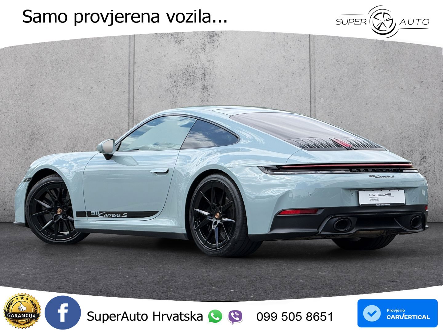 Porsche 911 Carrera GTS 3.0 (480 KS) PDK MATRIX+GR SJED+KAM