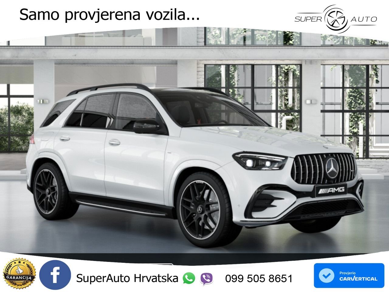 Mercedes AMG GLE 53 (435 KS) EQ Boost 4MATIC+ AMG SPEEDSHIFT TCT 9G LED+GR SJED+ACC