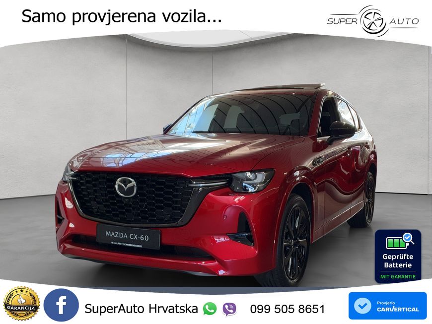 Mazda CX-60 2.5 e-Skyactiv (328 KS) AWD Automatic LED+GR SJED+ACC