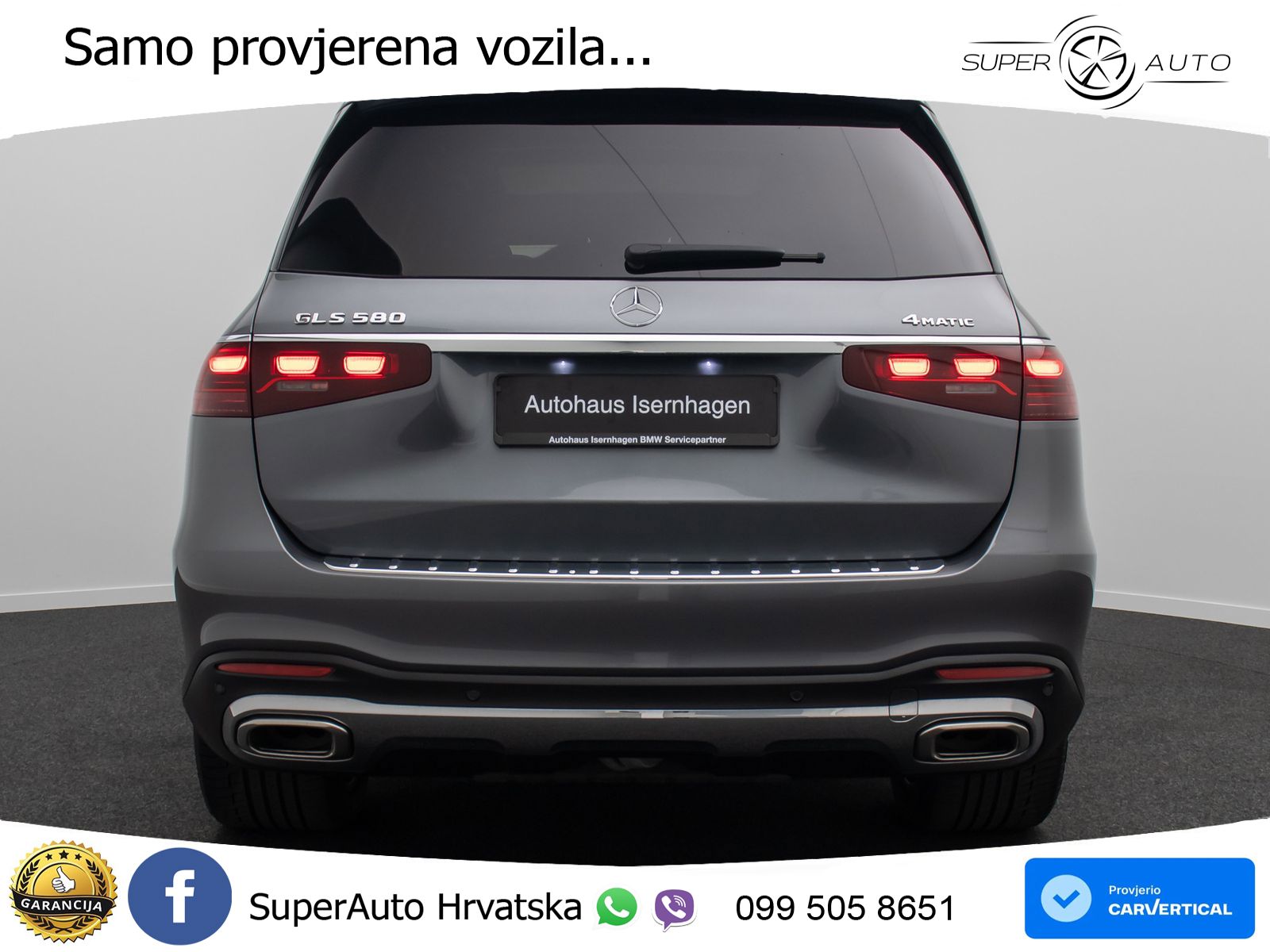 Mercedes-Benz GLS GLS 580 V8 EQ Boost 4MATIC 9G-TRONIC AMG ACC+HEAD+GR SJED+360+PANO
