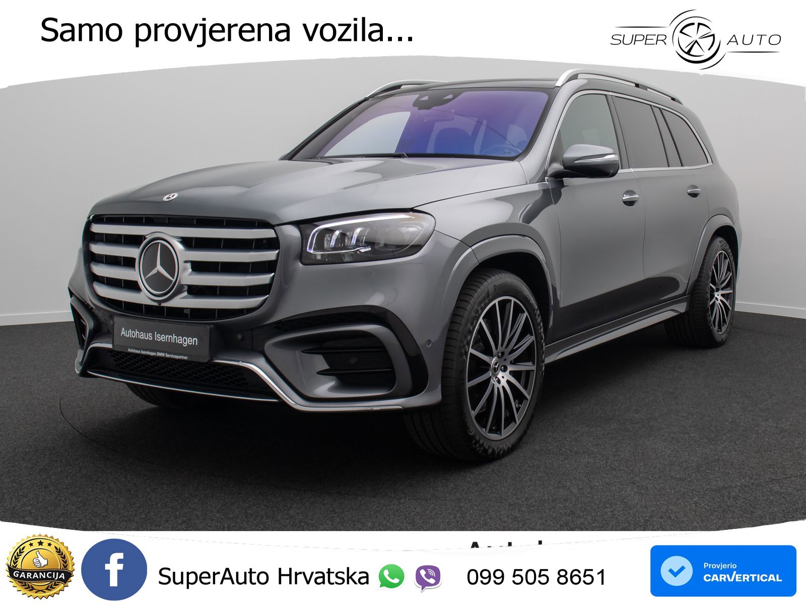 Mercedes-Benz GLS GLS 580 V8 EQ Boost 4MATIC 9G-TRONIC AMG ACC+HEAD+GR SJED+360+PANO