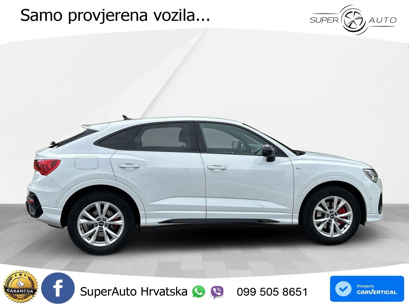 Audi Q3 II Sportback 45 TFSI (245 KS) quattro S tronic S line MATRIX+GR SJED+KAM