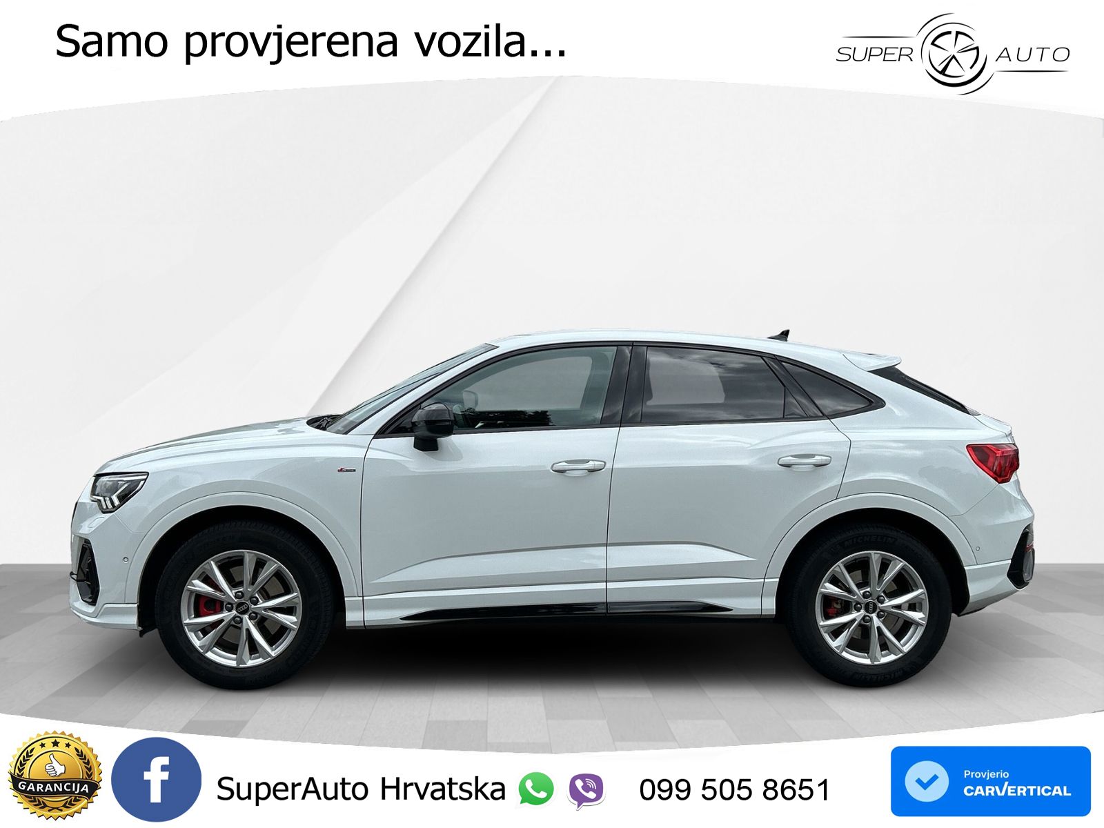 Audi Q3 II Sportback 45 TFSI (245 KS) quattro S tronic S line MATRIX+GR SJED+KAM