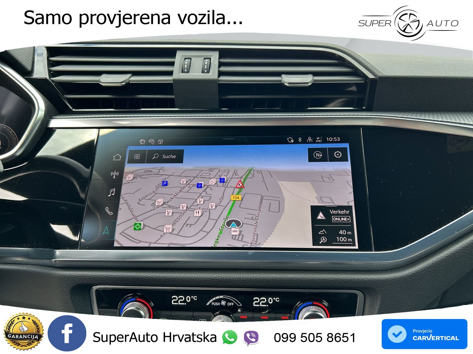 Audi Q3 II Sportback 45 TFSI (245 KS) quattro S tronic S line MATRIX+GR SJED+KAM