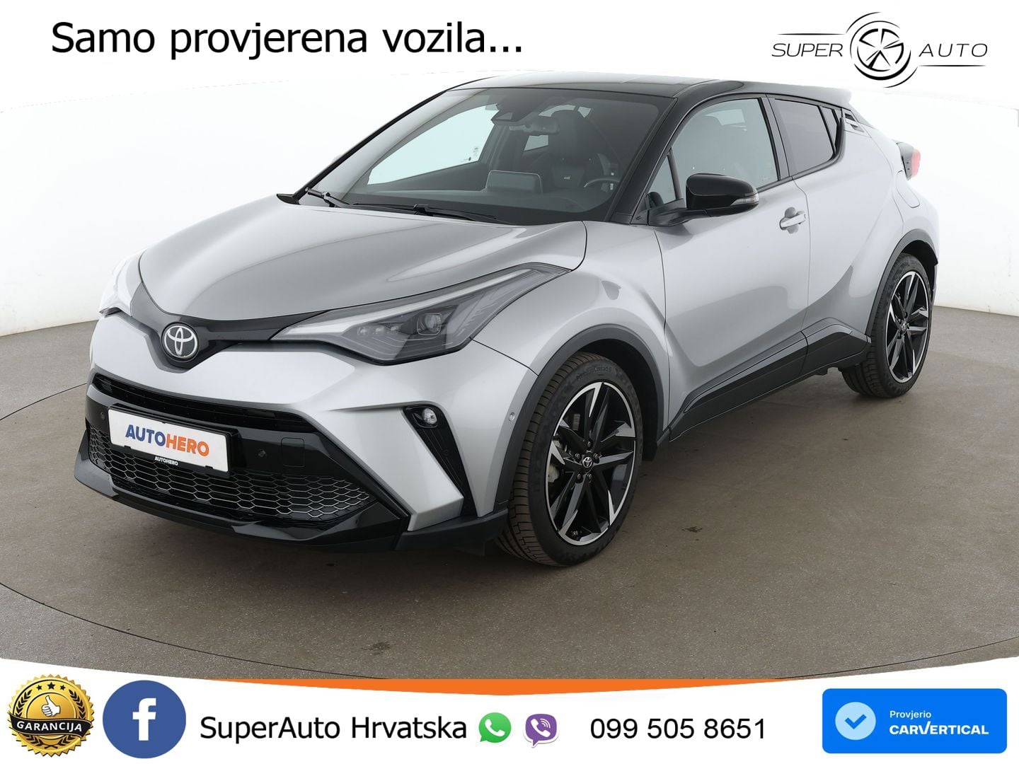 Toyota C-HR 2.0 (184 KS) Hybrid e-CVT GR Sport LED+GR SJED+ACC