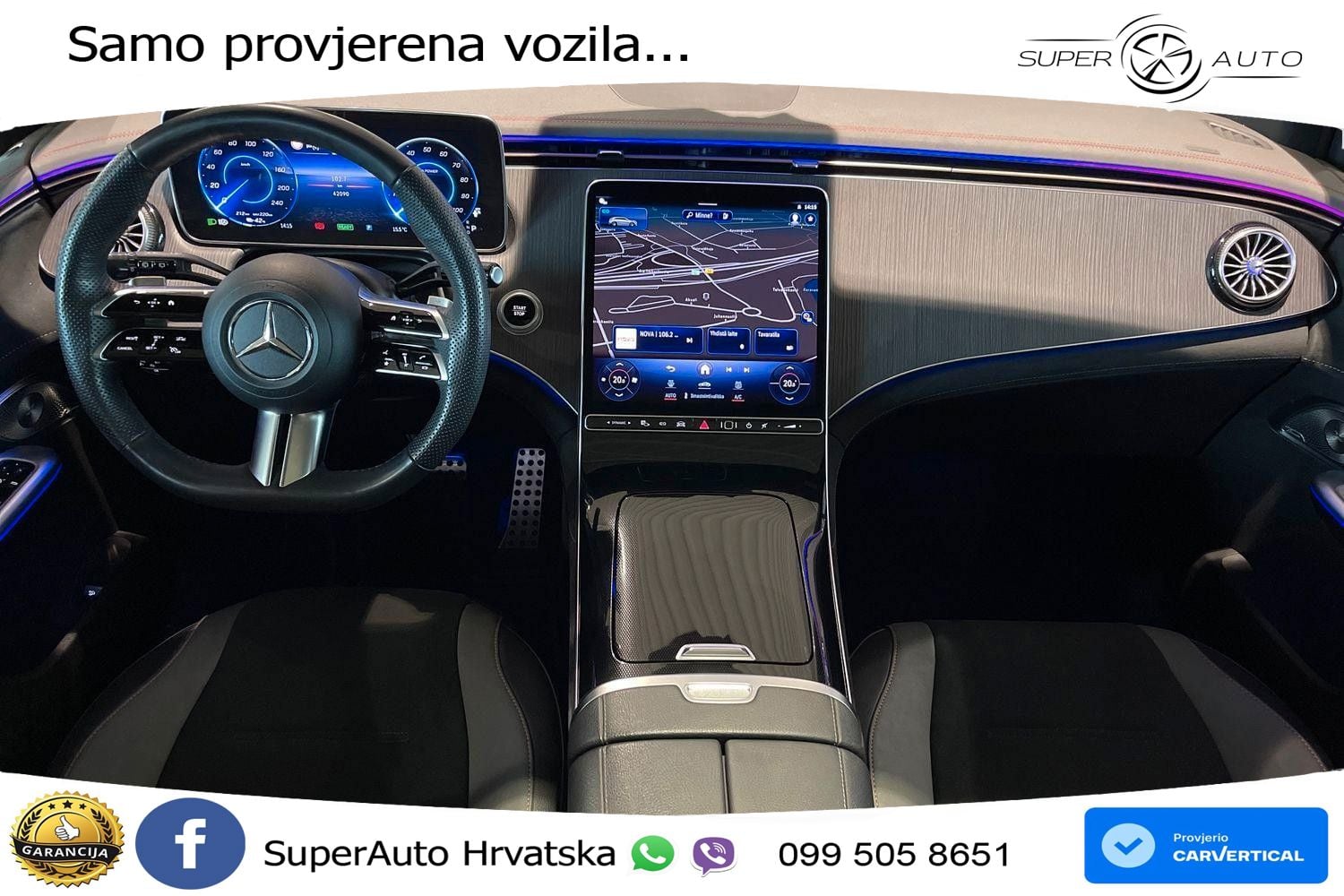 Mercedes EQE SUV 500 100 kWh (408 KS) 4MATIC AMG LED+GR SJED+ACC