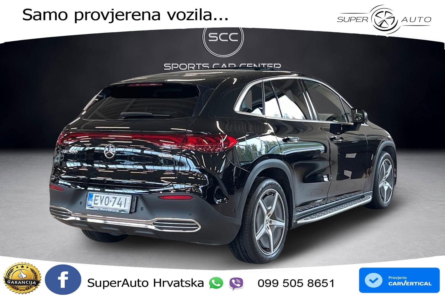 Mercedes EQE SUV 500 100 kWh (408 KS) 4MATIC AMG LED+GR SJED+ACC
