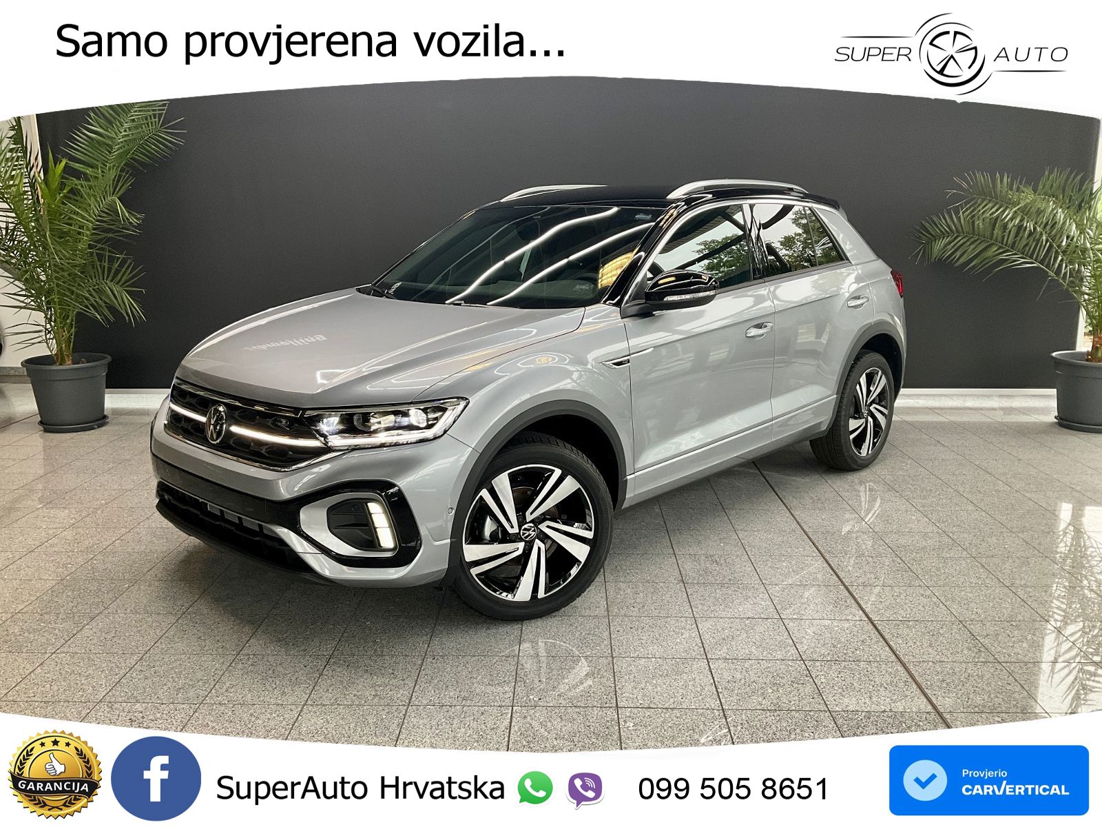 Volkswagen T-Roc 1.5 TSI (150 KS) DSG MATRIX+GR SJED+KAM