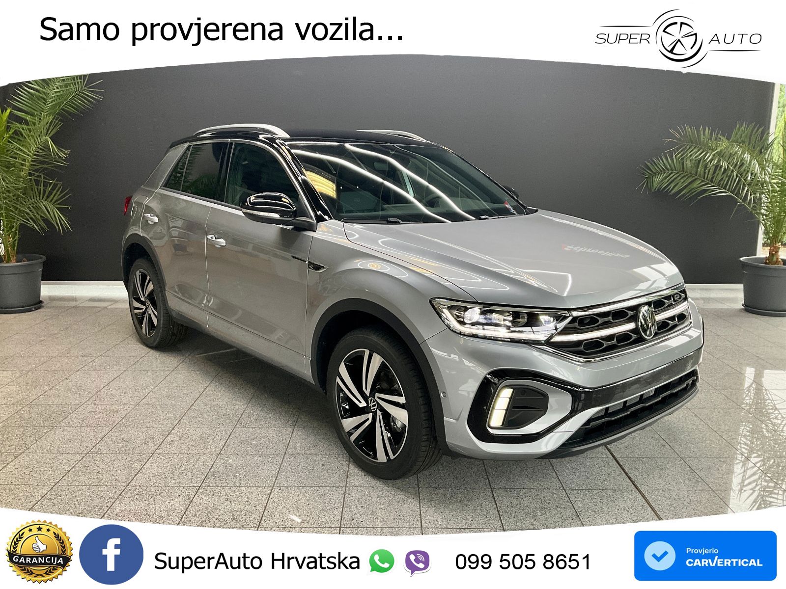 Volkswagen T-Roc 1.5 TSI (150 KS) DSG MATRIX+GR SJED+KAM