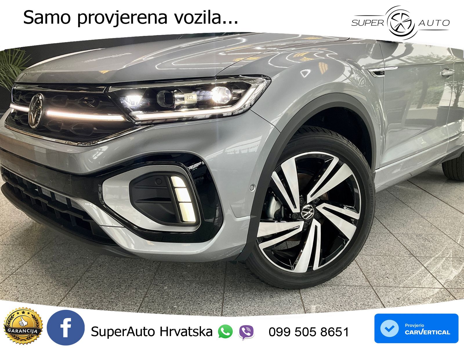 Volkswagen T-Roc 1.5 TSI (150 KS) DSG MATRIX+GR SJED+KAM