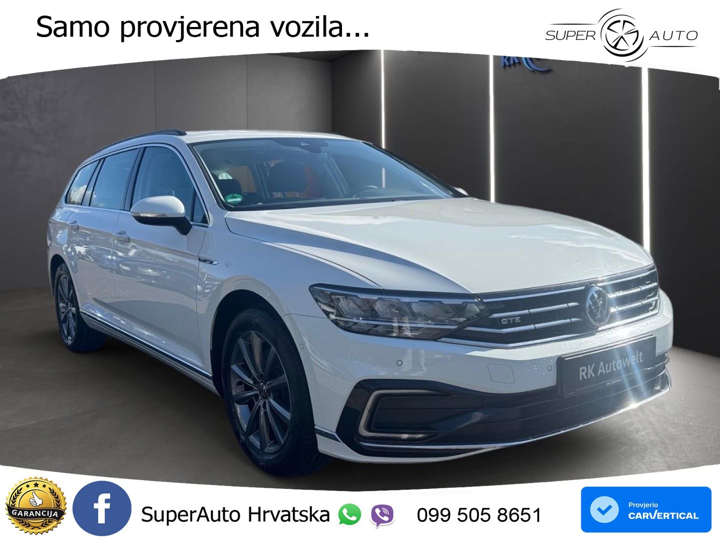 Volkswagen Passat Variant GTE 1.4 TSI (218 KS) DSG LED+GR SJED+ACC