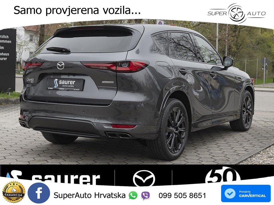 Mazda CX-60 2.5 e-Skyactiv (328 KS) AWD Automatic MATRIX+GR SJED+KAM