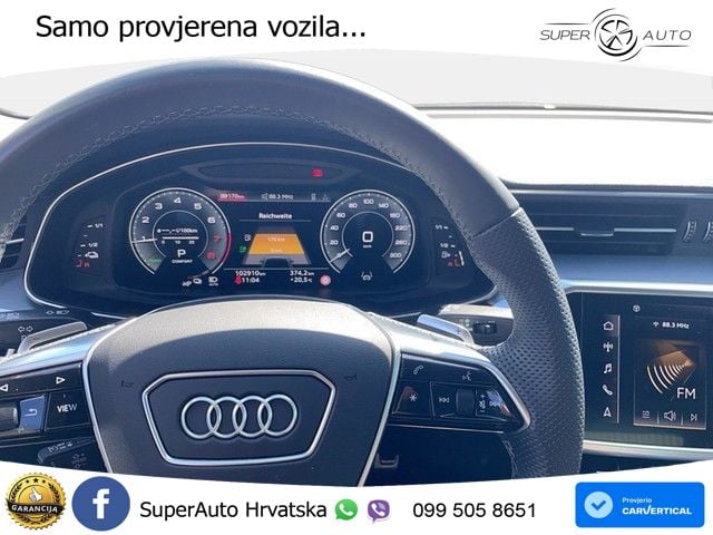 Audi A6 55 TFSIe (367 KS) quattro ultra S tronic LED+GR SJED+ACC