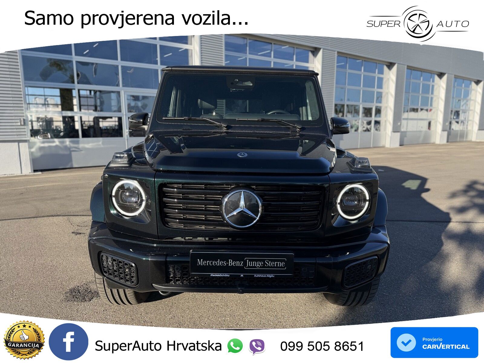 Mercedes G 500 Long (449 KS) 4MATIC 9G-TRONIC Exclusive LED+GR SJED+ACC