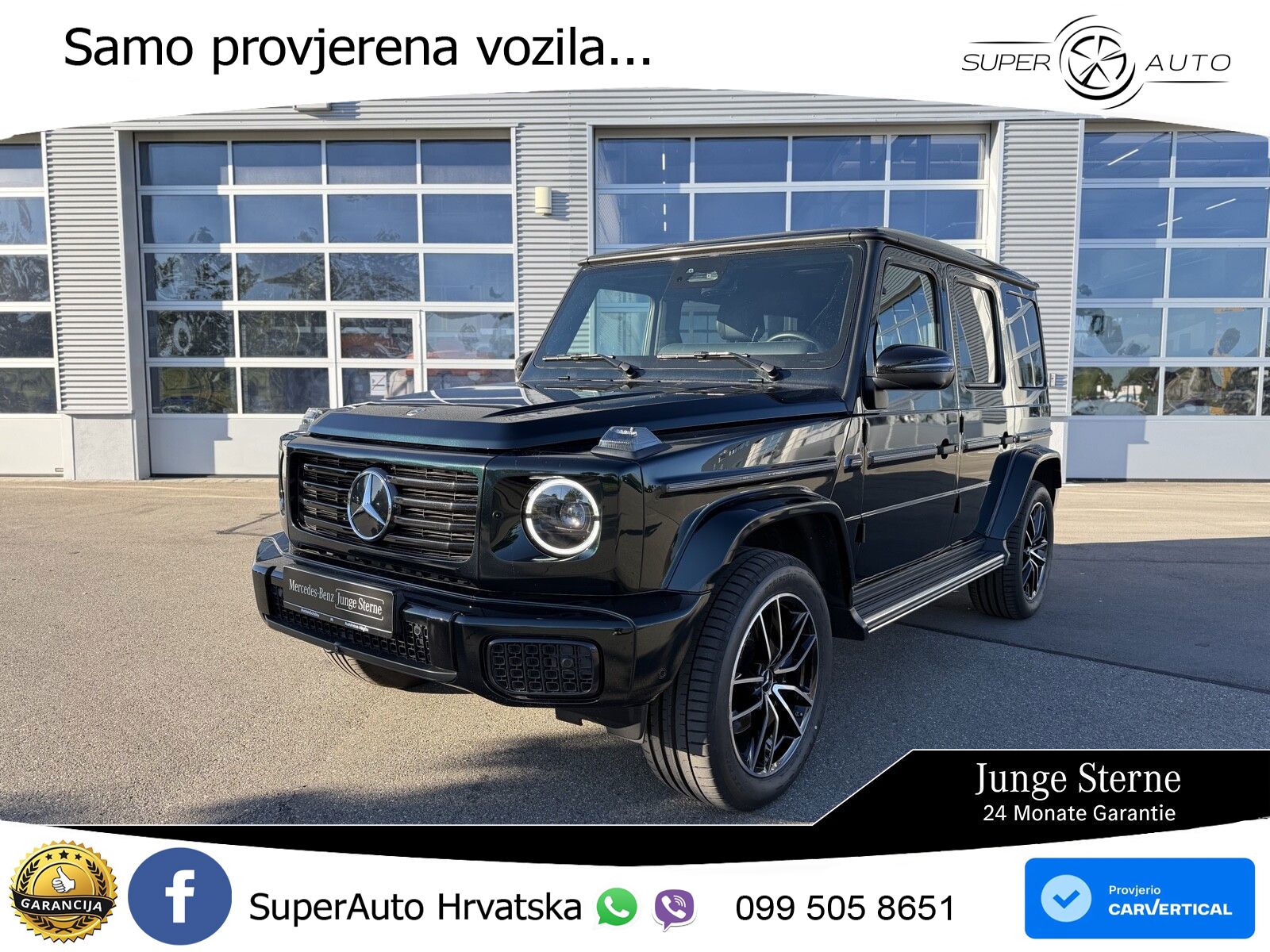 Mercedes G 500 Long (449 KS) 4MATIC 9G-TRONIC Exclusive LED+GR SJED+ACC