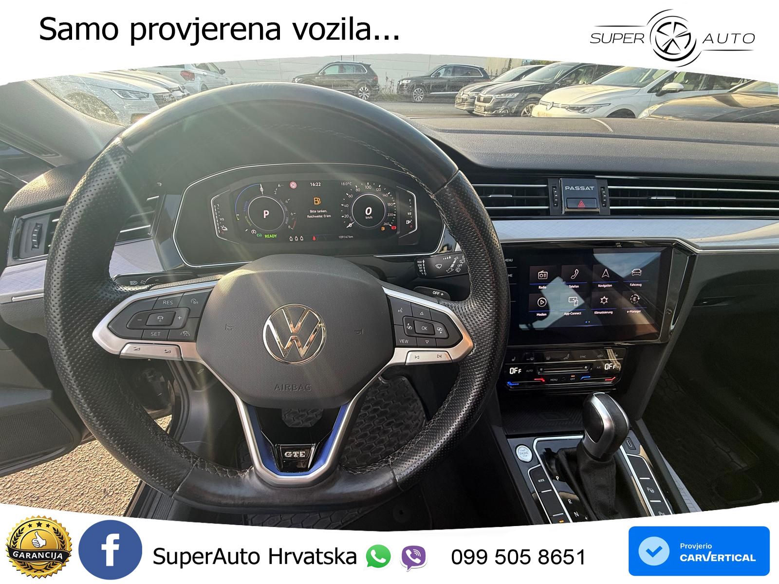 Volkswagen Passat Variant GTE 1.4 TSI (218 KS) DSG LED+GR SJED+ACC