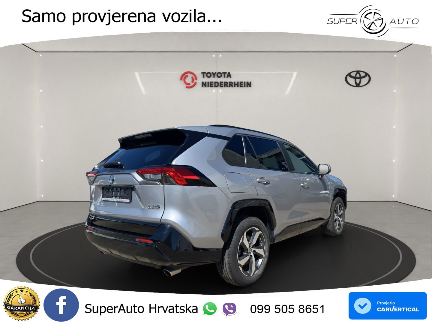 Toyota RAV4 2.5 D-4S (306 KS) Hybrid AWD-i e-CVT LED+GR SJED+ACC