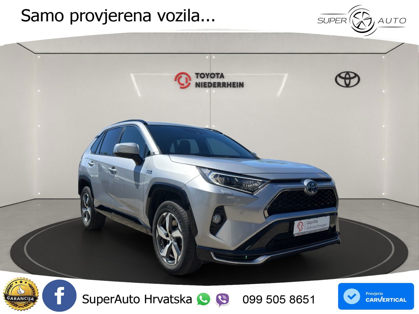 Toyota RAV4 2.5 D-4S (306 KS) Hybrid AWD-i e-CVT LED+GR SJED+ACC
