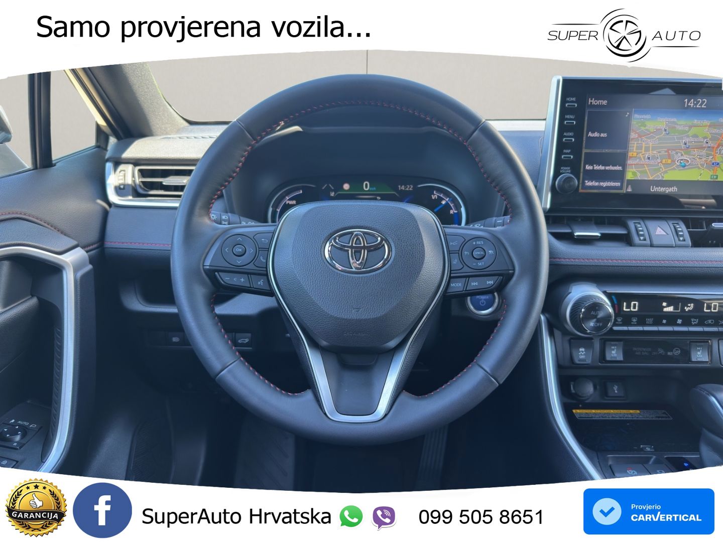 Toyota RAV4 2.5 D-4S (306 KS) Hybrid AWD-i e-CVT LED+GR SJED+ACC