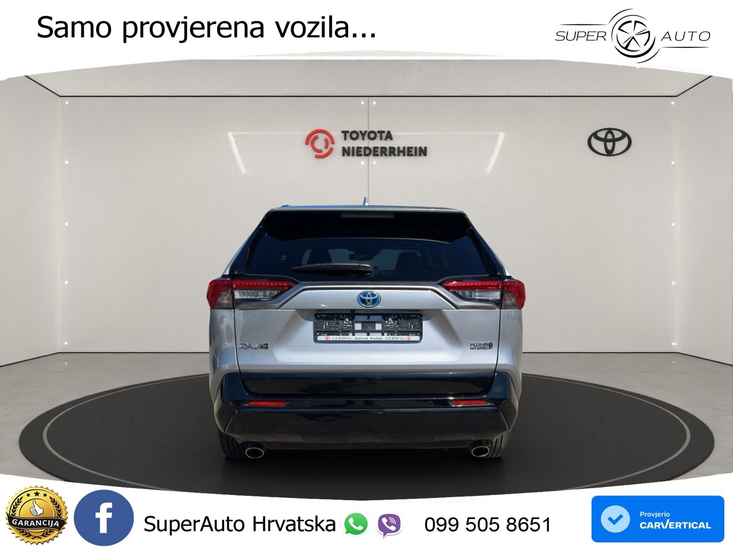Toyota RAV4 2.5 D-4S (306 KS) Hybrid AWD-i e-CVT LED+GR SJED+ACC