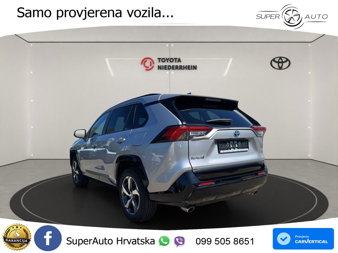 Toyota RAV4 2.5 D-4S (306 KS) Hybrid AWD-i e-CVT LED+GR SJED+ACC