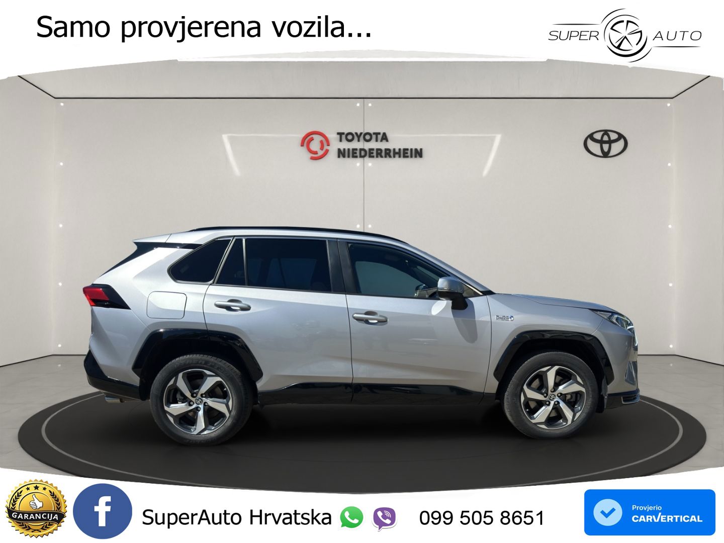 Toyota RAV4 2.5 D-4S (306 KS) Hybrid AWD-i e-CVT LED+GR SJED+ACC