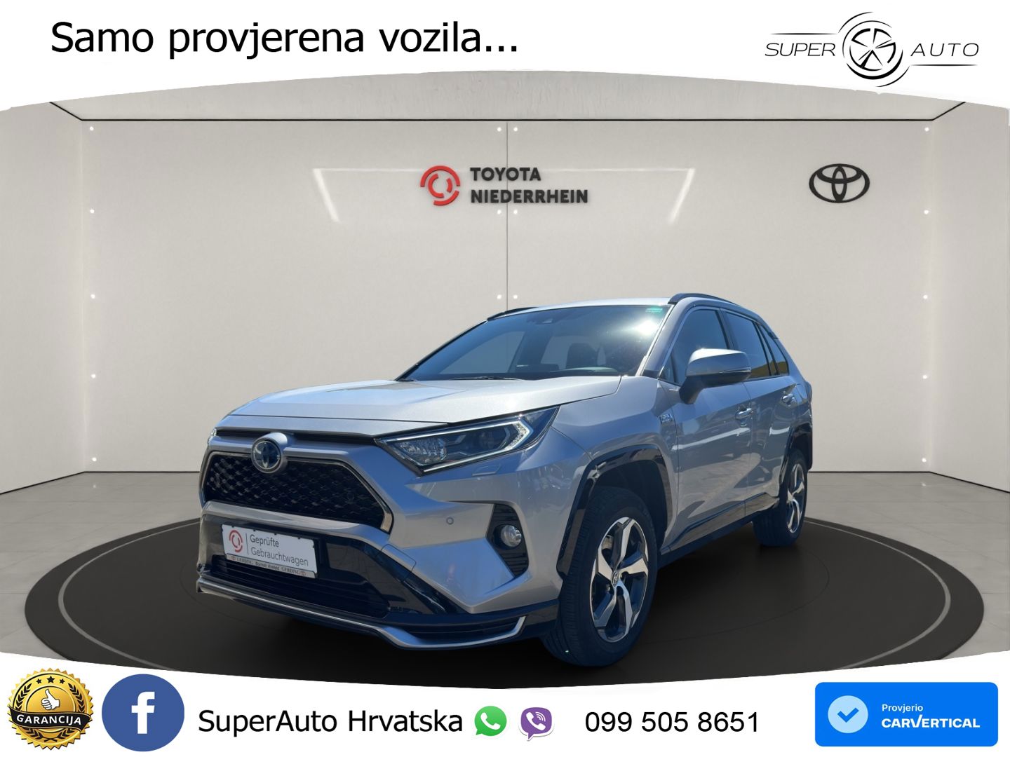Toyota RAV4 2.5 D-4S (306 KS) Hybrid AWD-i e-CVT LED+GR SJED+ACC