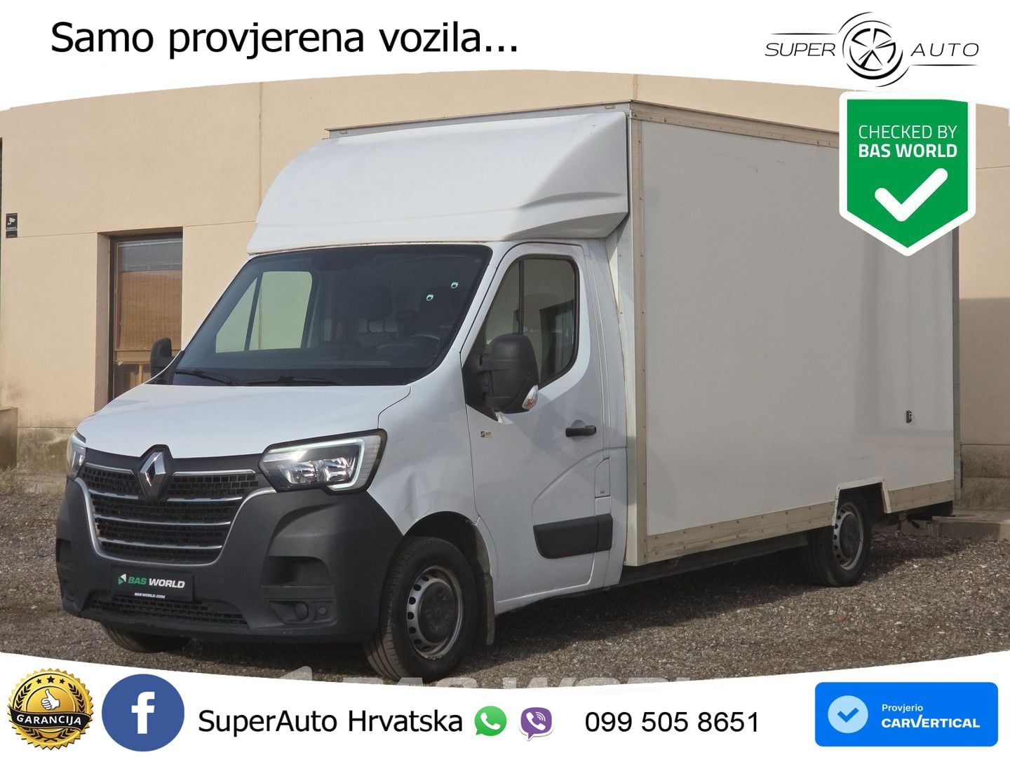Renault Master 145PK Próximamente matriculado en España! 145 KS