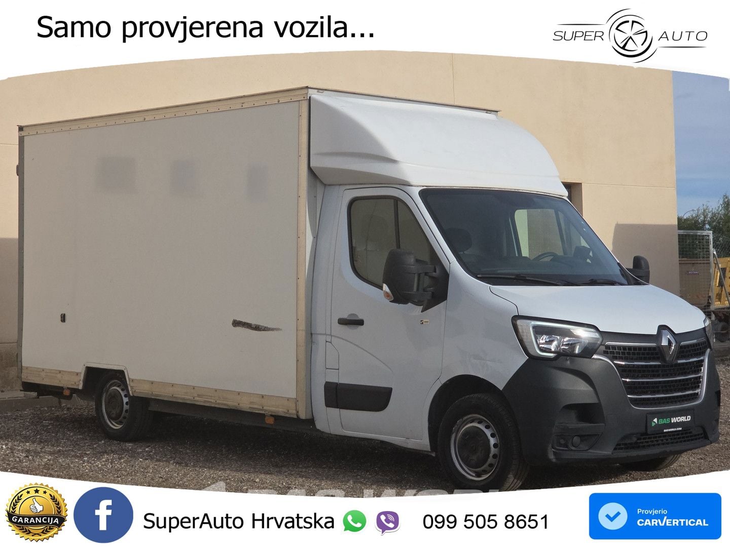 Renault Master 145PK Próximamente matriculado en España! 145 KS