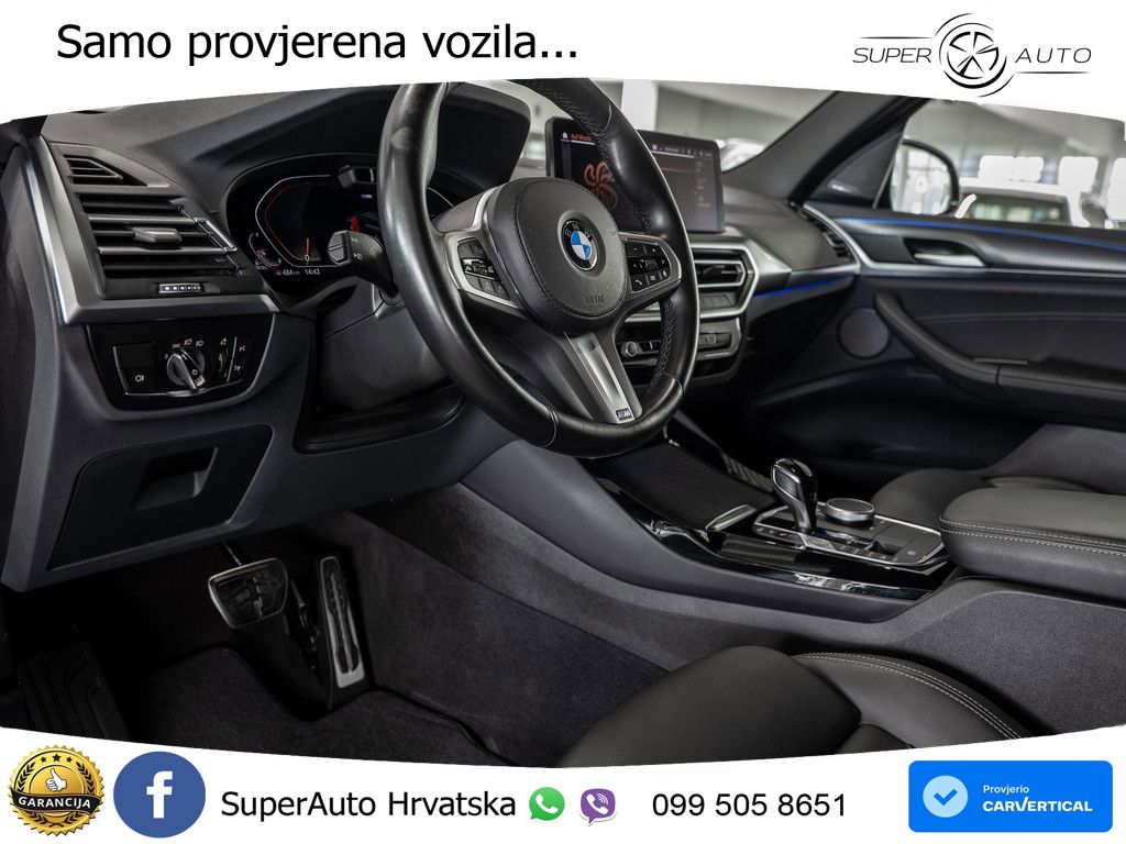 BMW X3 20d xDrive Steptronic M Sport LED+GR SJED+ACC