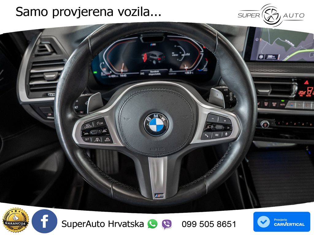BMW X3 20d xDrive Steptronic M Sport LED+GR SJED+ACC