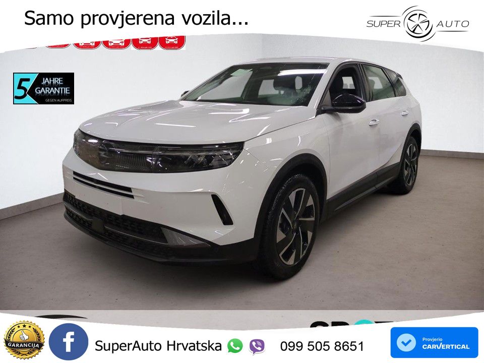 Opel Grandland 1.2 Turbo (145 KS) Hybrid eDCT Edition LED+GR SJED+ACC